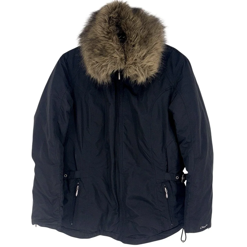Obermeyer Women's Jacket Size 10 Black Ski Snowboard Winter‎ Outdoors NO HOOD